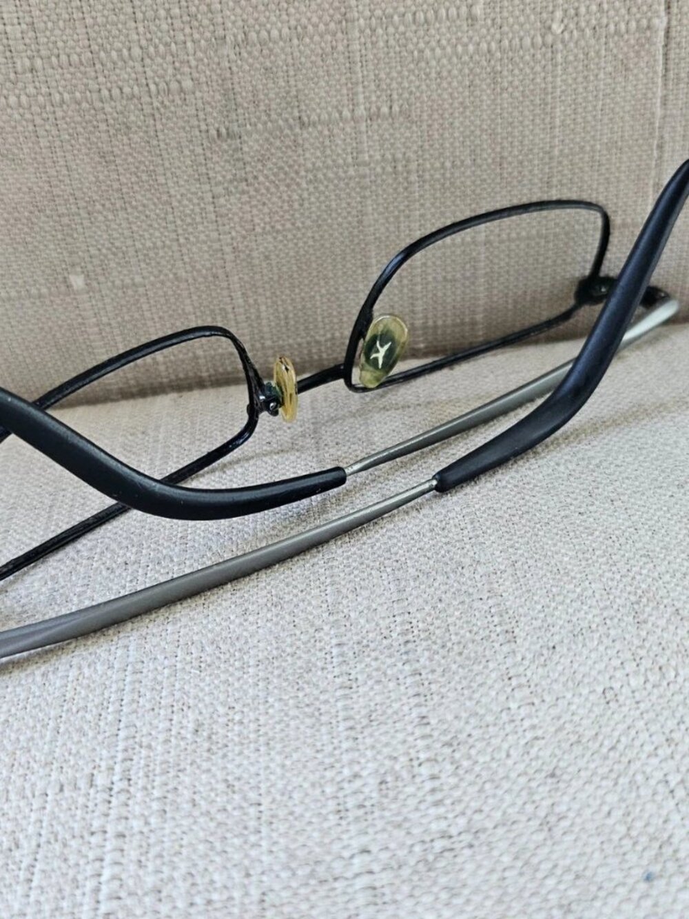 Vintage Carrera Men Eyeglasses Frame Black/Gunmetal Tone Eyewear CA7274 Italy - Picture 5 of 13